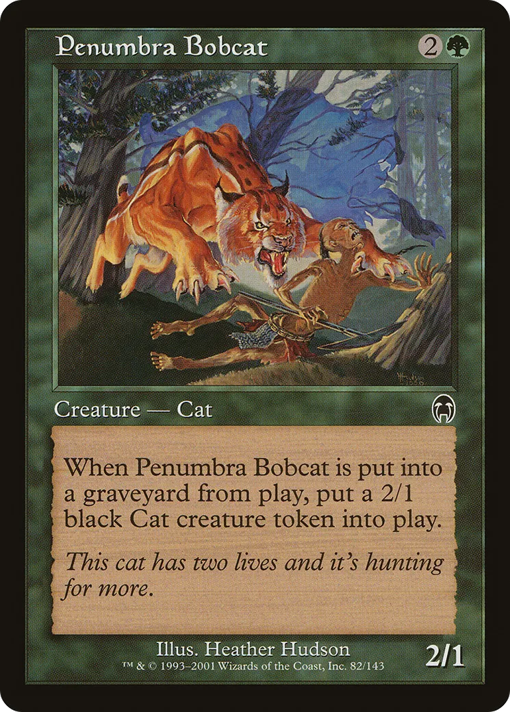 Penumbra Bobcat — Apocalypse — Magic: The Gathering