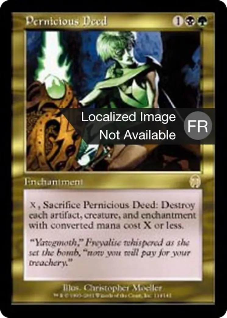Action pernicieuse from Apocalypse - Magic: The Gathering