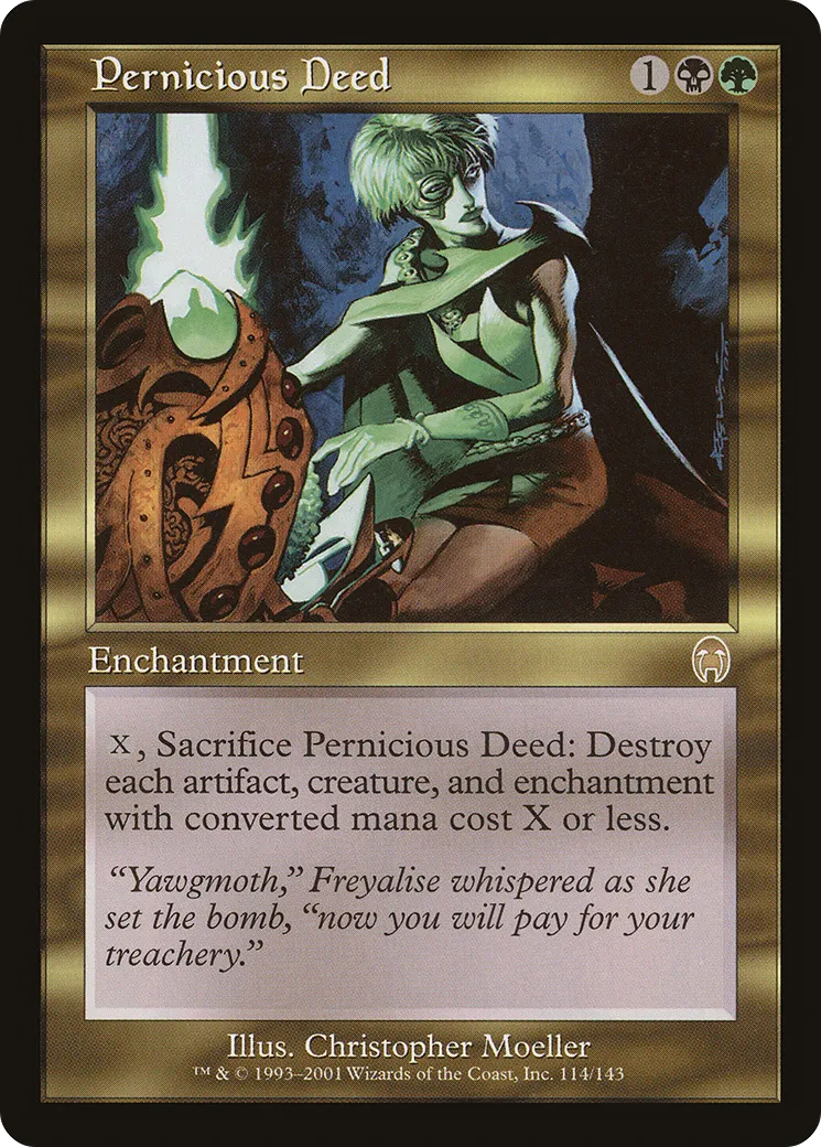 Pernicious Deed — Apocalypse — Magic: The Gathering