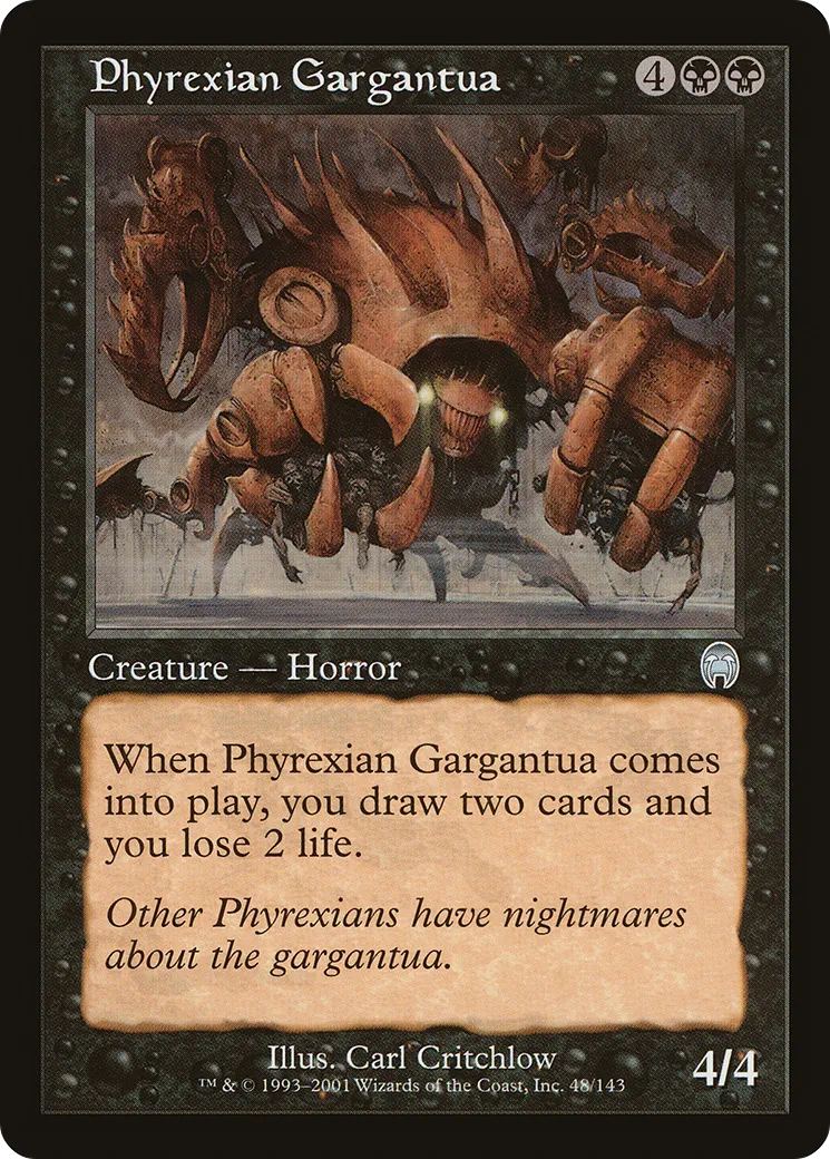 Gargantua phyrexian — Apocalypse — Magic: The Gathering