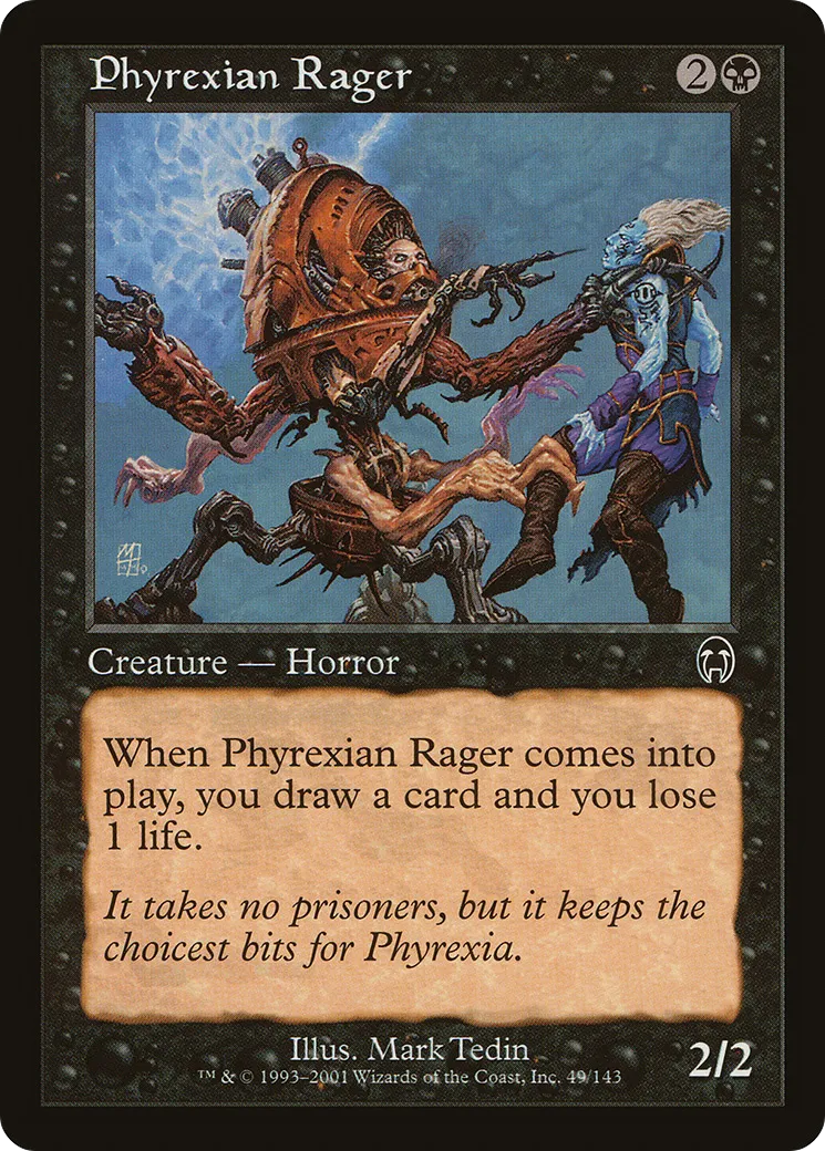 Phyrexian Rager — Apocalypse — Magic: The Gathering