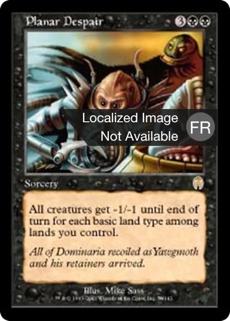 Désespoir planaire from Apocalypse - Magic: The Gathering