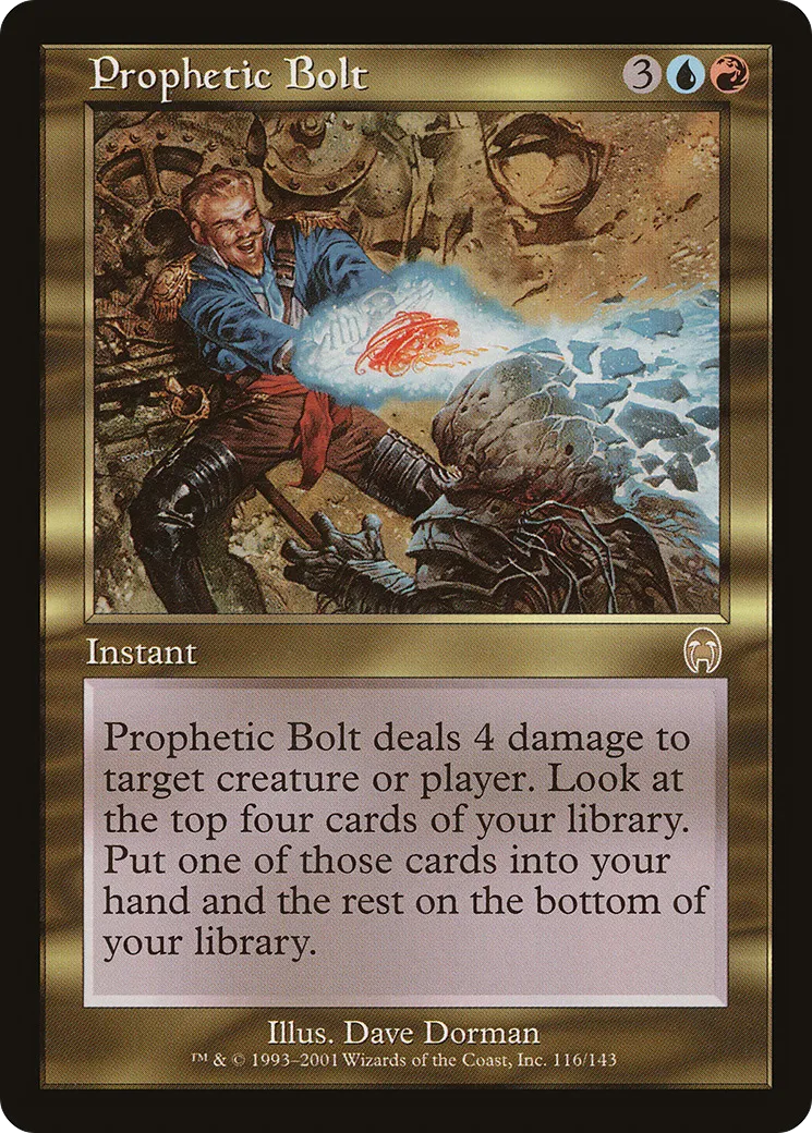 Prophetic Bolt — Apocalypse — Magic: The Gathering