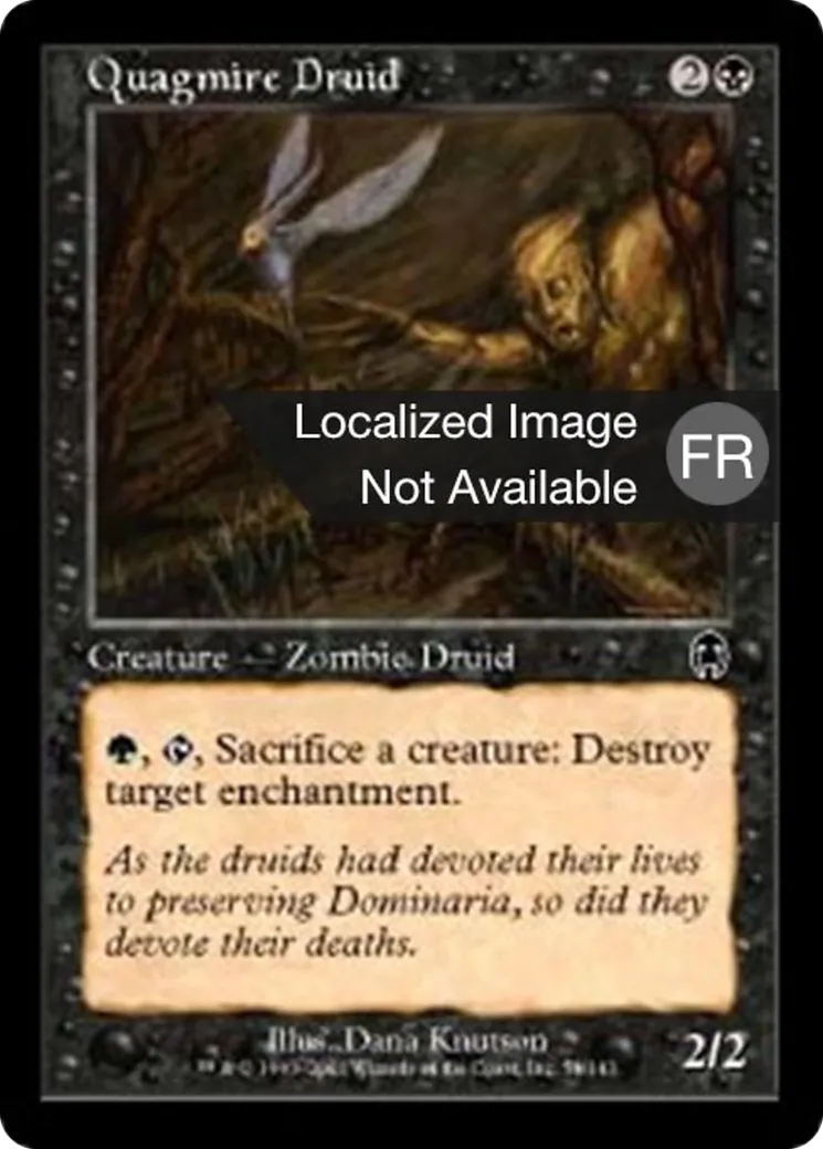 Druide des bourbiers — Apocalypse — Magic: The Gathering