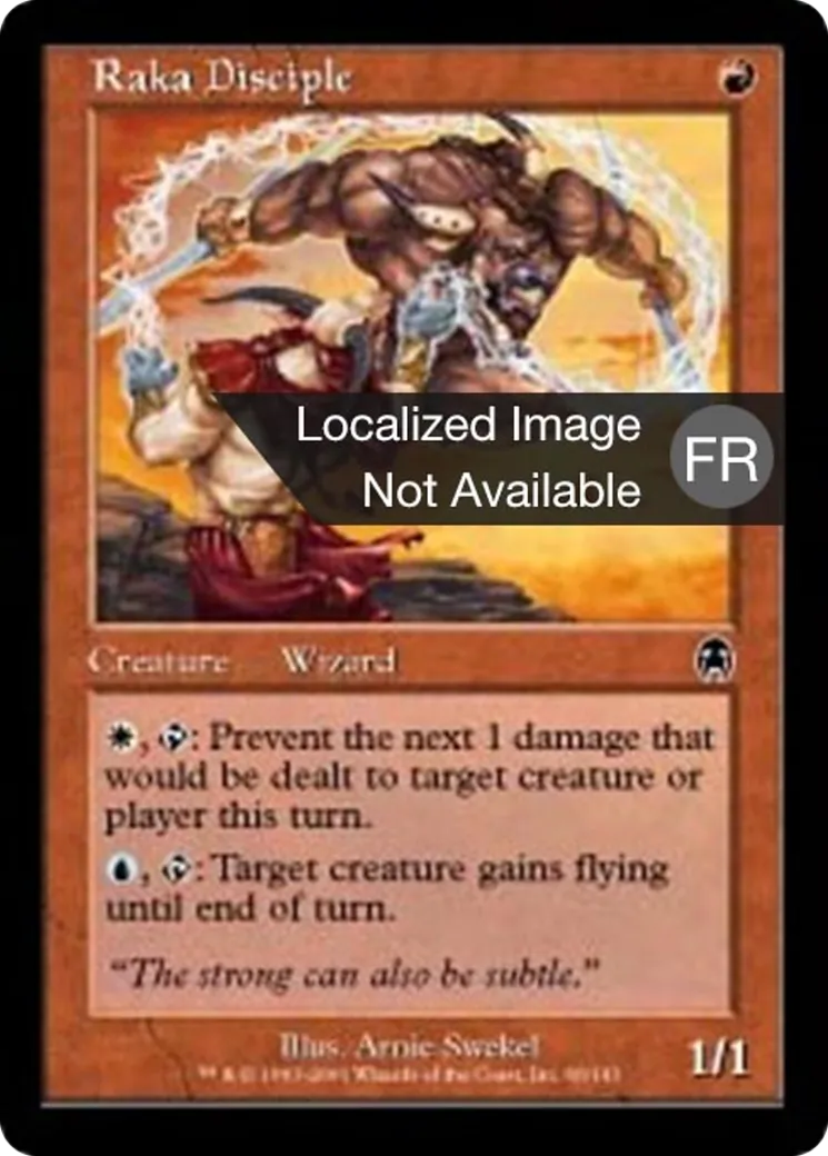 Disciple de la Raka — Apocalypse — Magic: The Gathering