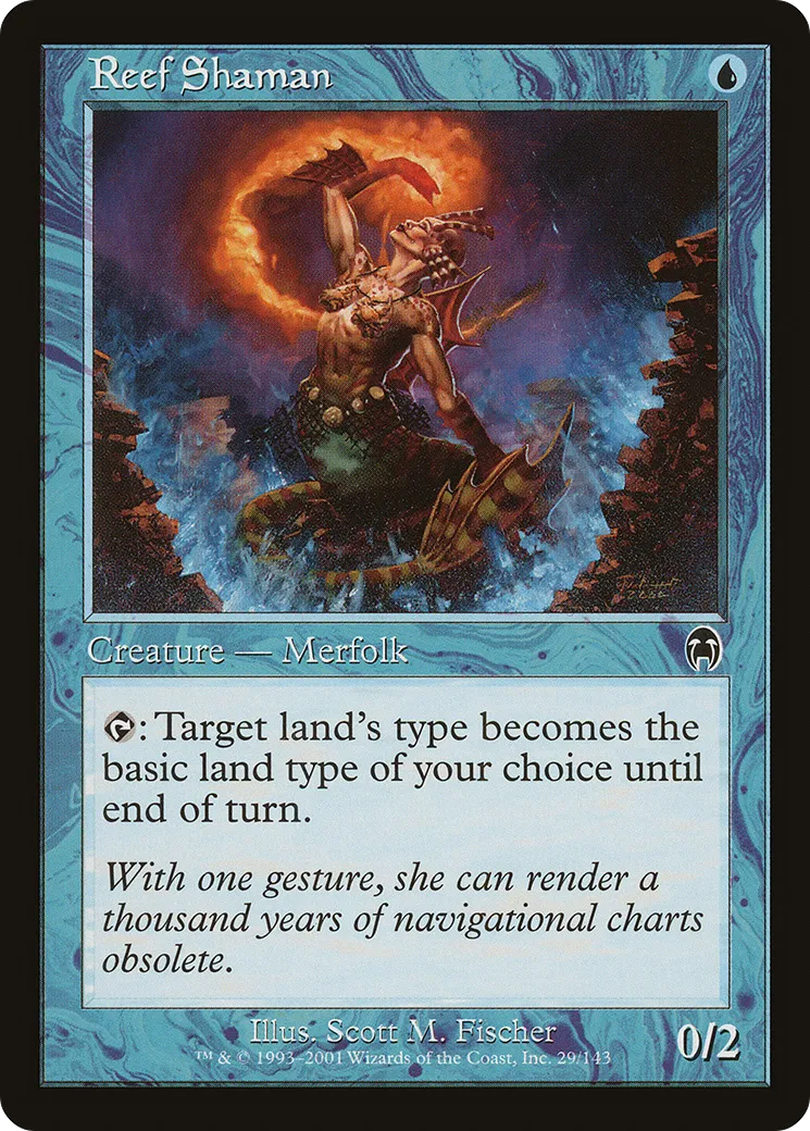 Shamane des brisants — Apocalypse — Magic: The Gathering