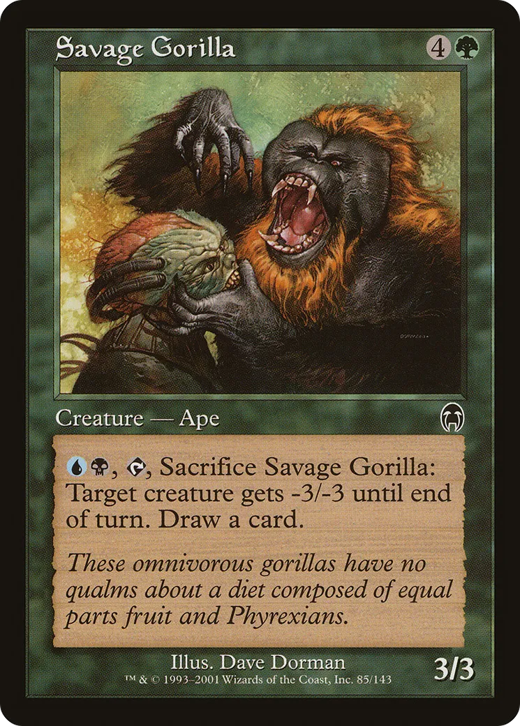 Gorille sauvage — Apocalypse — Magic: The Gathering