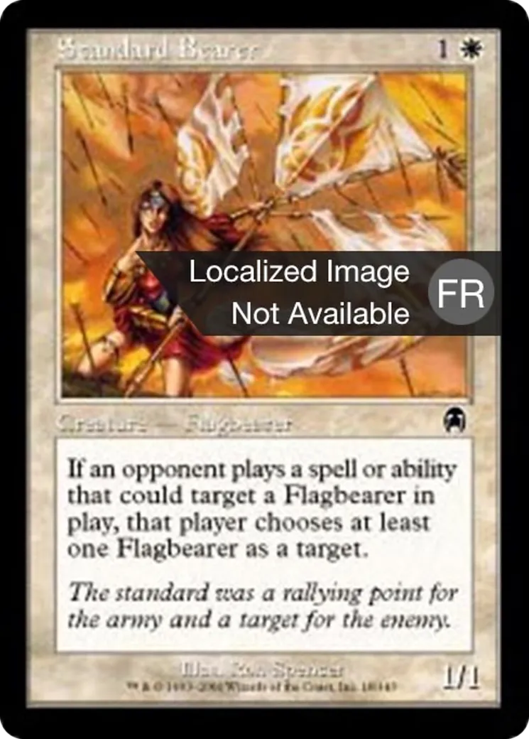 Porte-drapeau — Apocalypse — Magic: The Gathering
