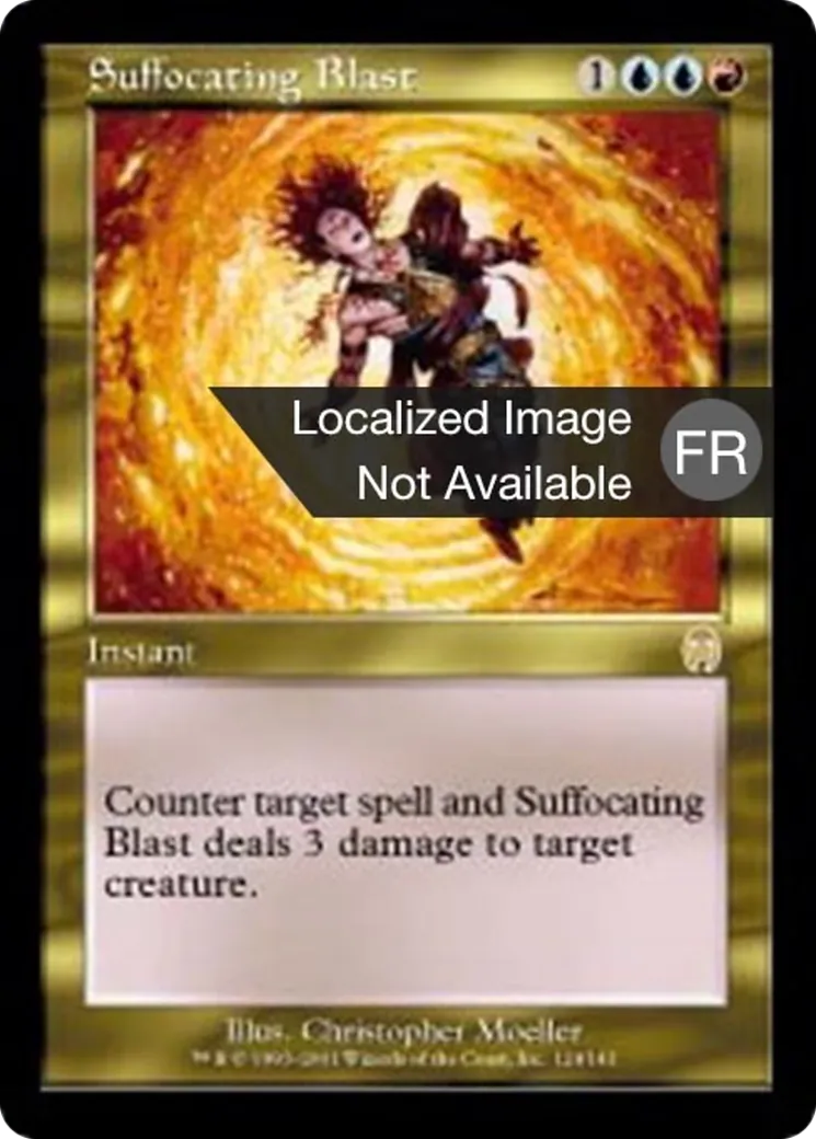 Salve suffocante — Apocalypse — Magic: The Gathering