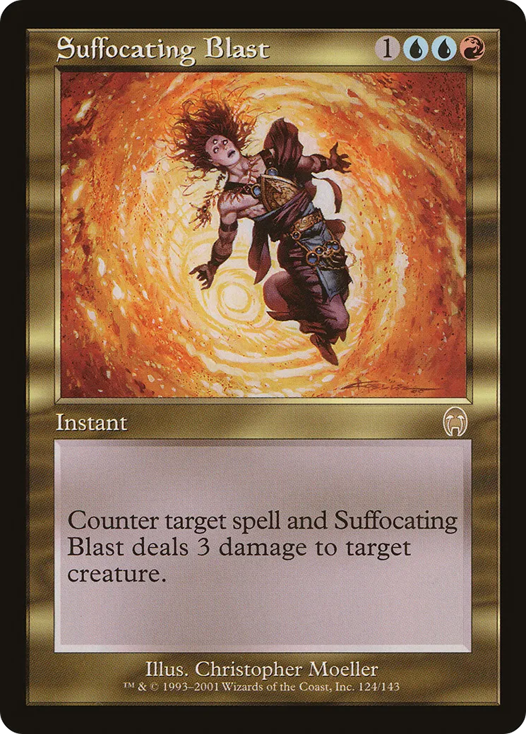 Suffocating Blast — Apocalypse — Magic: The Gathering