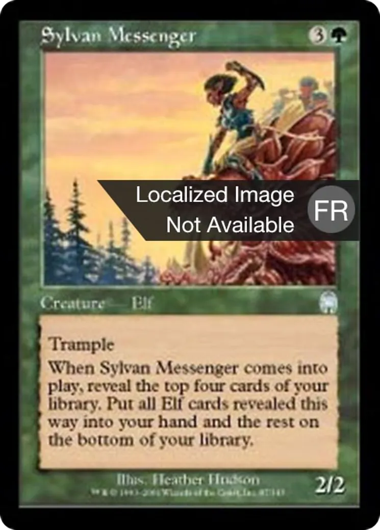 Messager sylvestre — Apocalypse — Magic: The Gathering