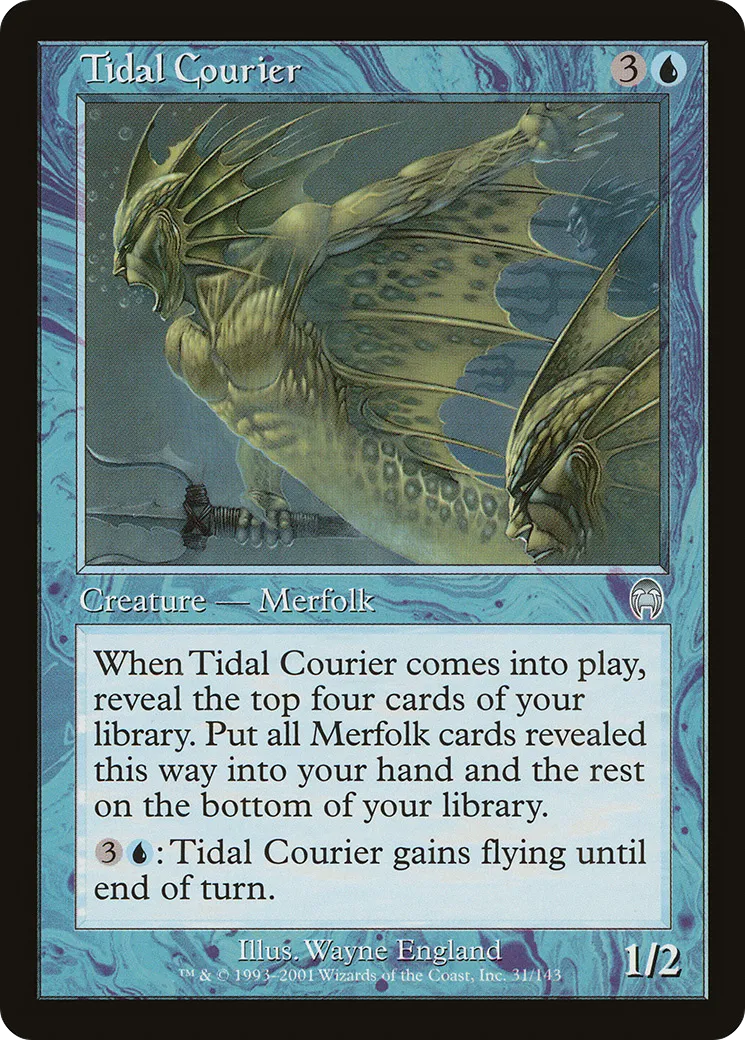 Messager des marées — Apocalypse — Magic: The Gathering