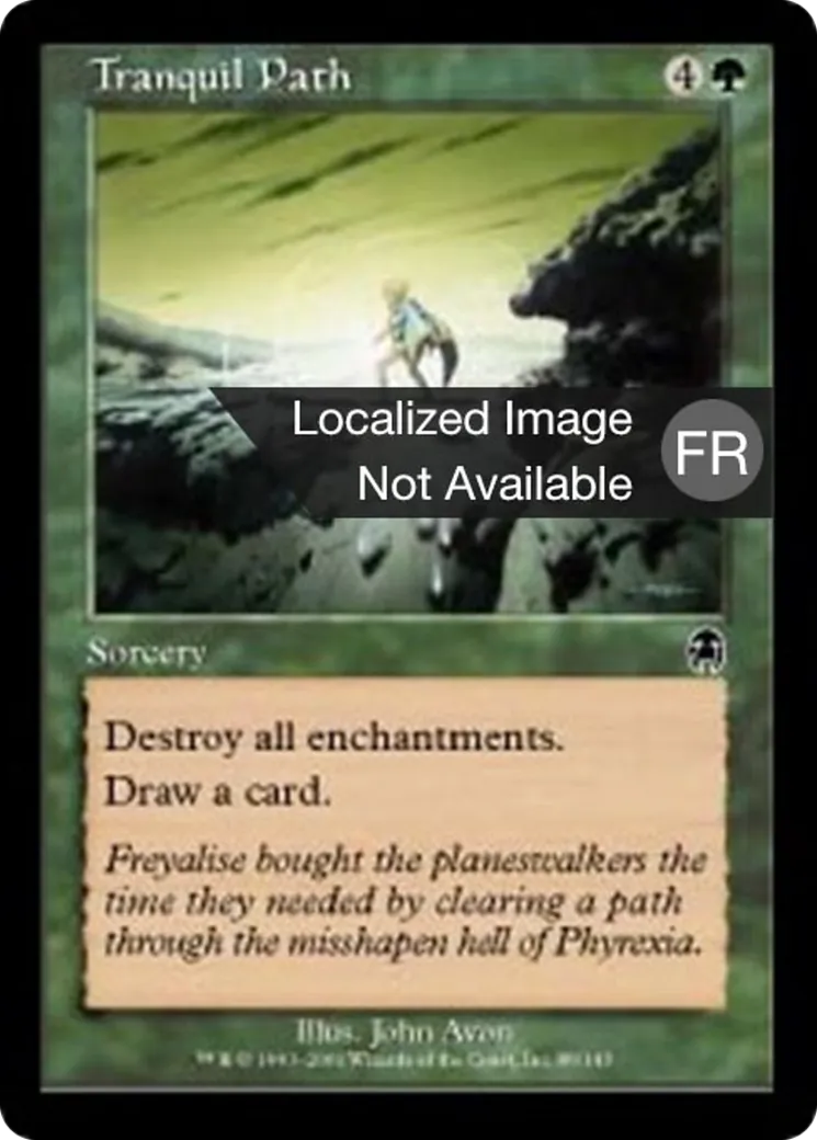 Chemin tranquille — Apocalypse — Magic: The Gathering