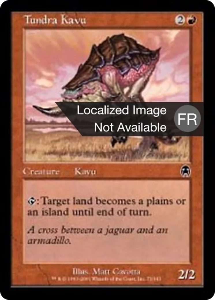 Kavru de la toundra — Apocalypse — Magic: The Gathering
