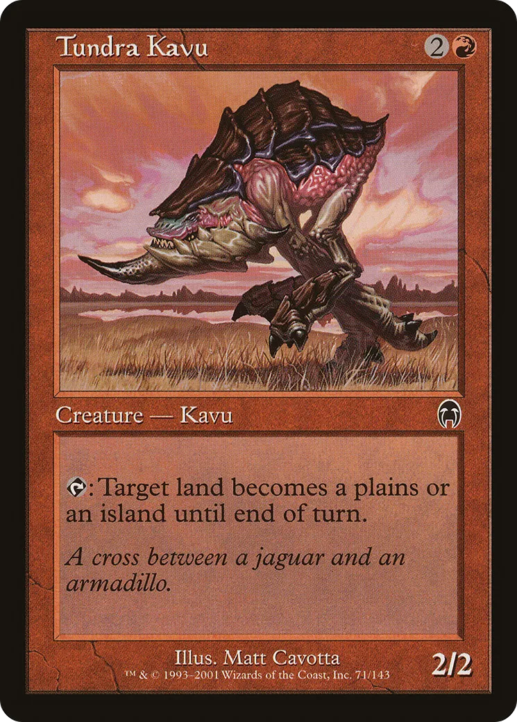 Tundra Kavu — Apocalypse — Magic: The Gathering