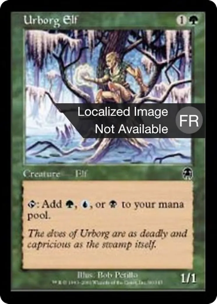 Elfe d'Urborg — Apocalypse — Magic: The Gathering