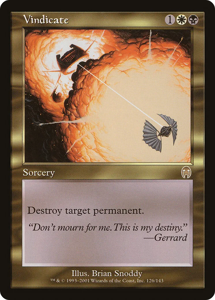 Vindicate — Apocalypse — Magic: The Gathering