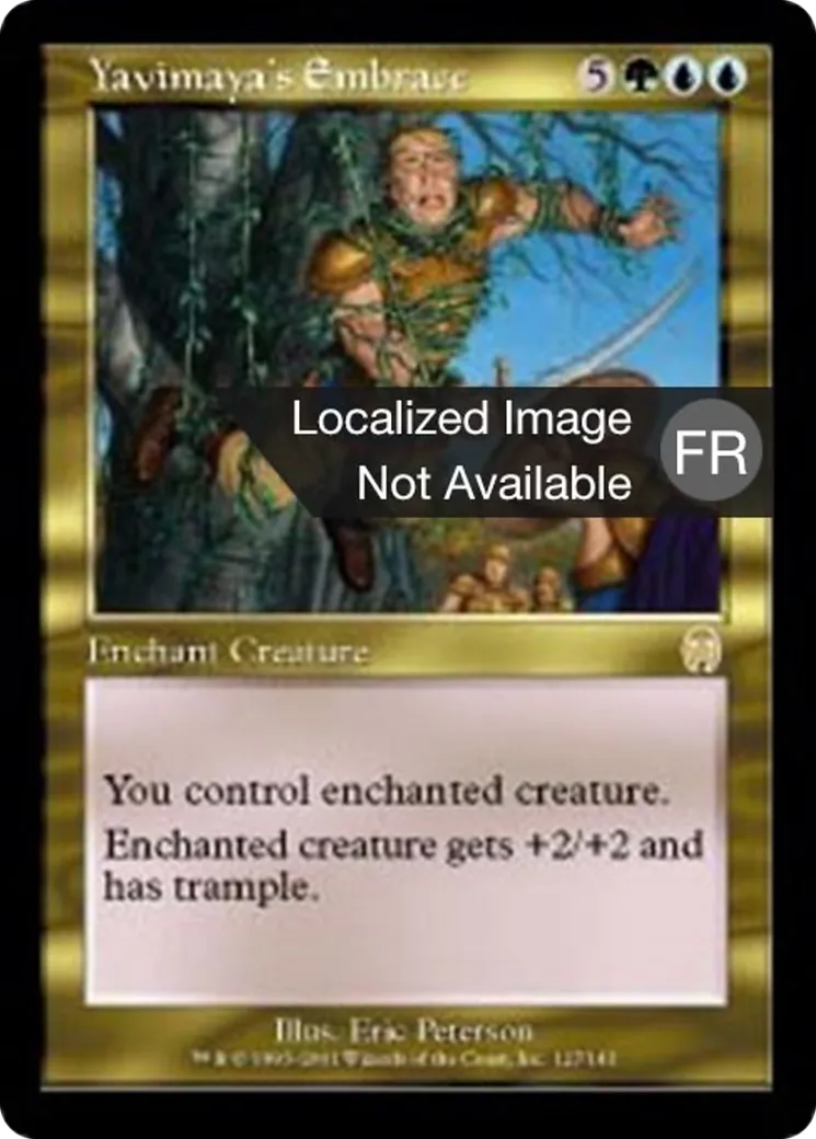 Étreinte de la Yavimaya — Apocalypse — Magic: The Gathering