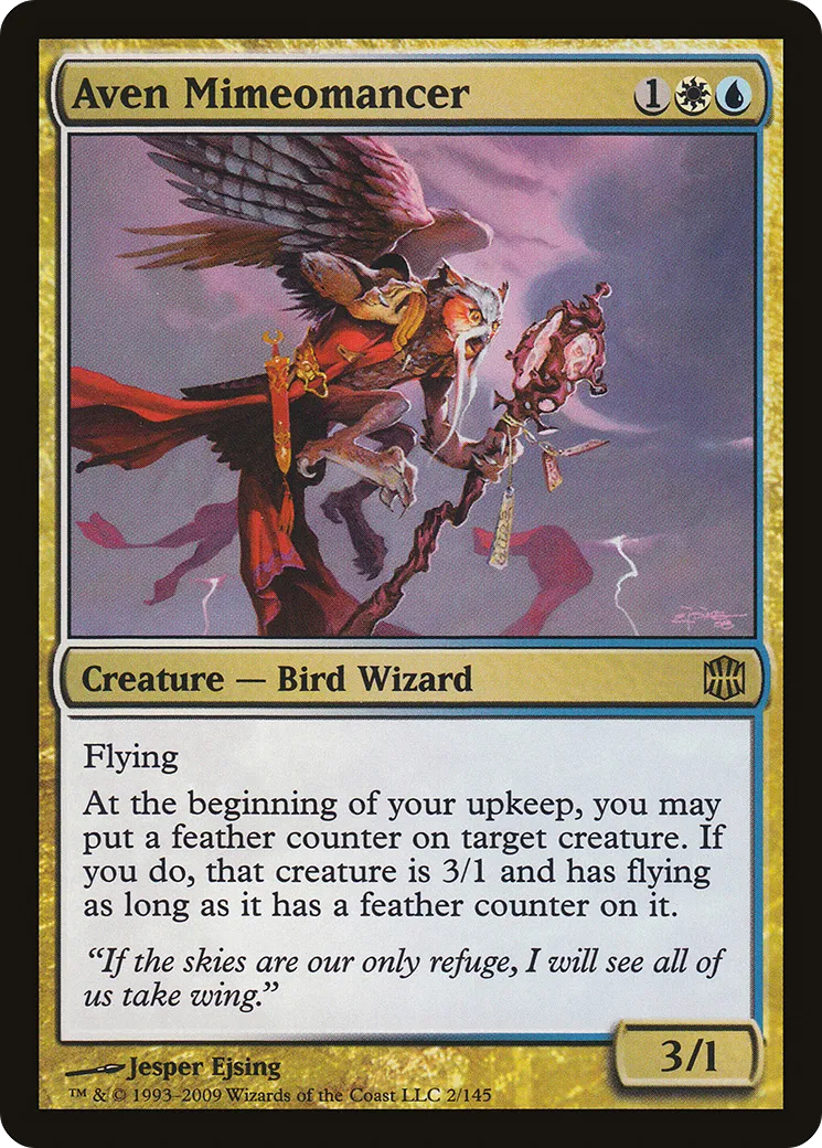 Aven Mimeomancer — Alara Reborn — Magic: The Gathering