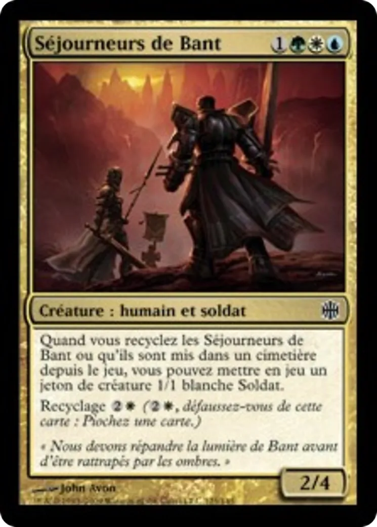 Séjourneurs de Bant — Alara Reborn — Magic: The Gathering