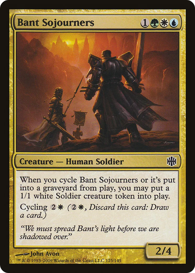Bant Sojourners — Alara Reborn — Magic: The Gathering