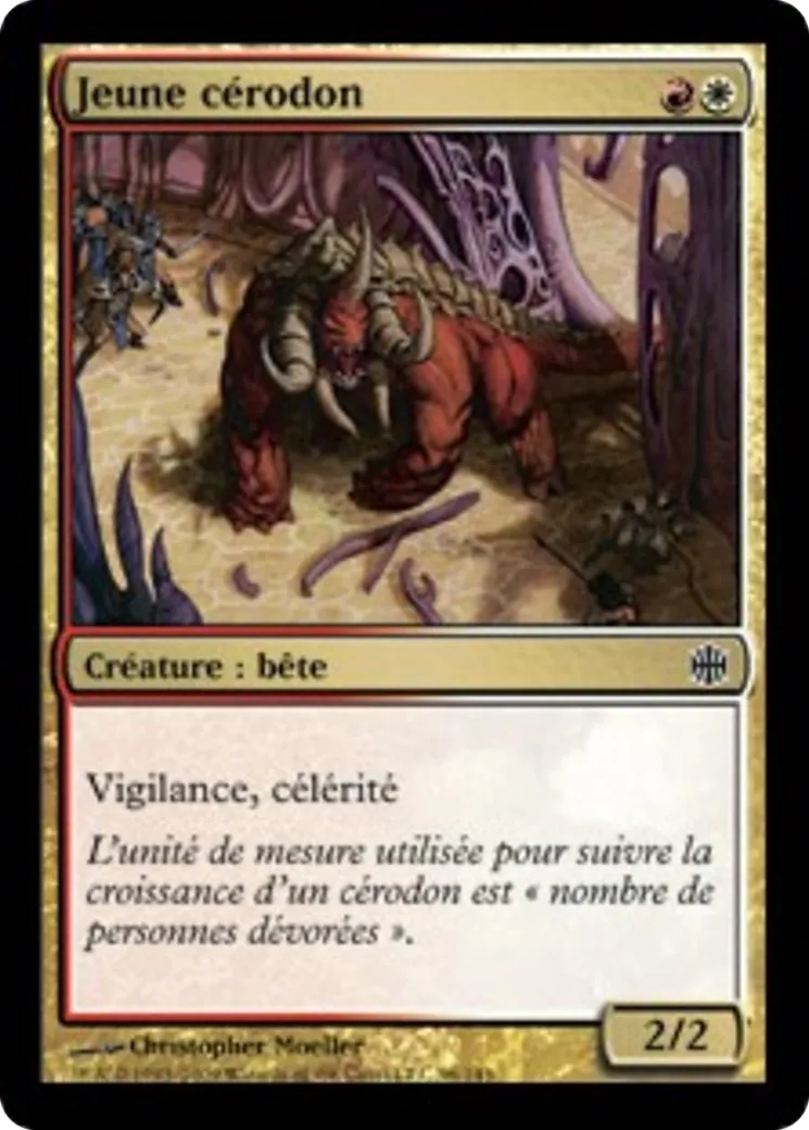 Jeune cérodon — Alara Reborn — Magic: The Gathering