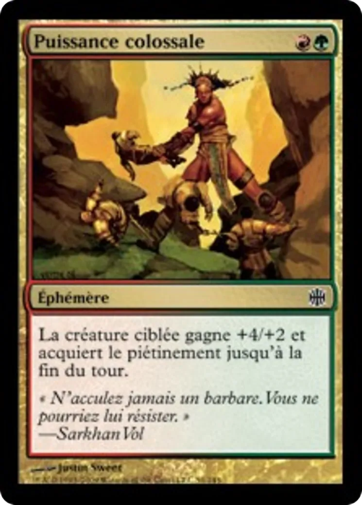 Puissance colossale — Alara Reborn — Magic: The Gathering
