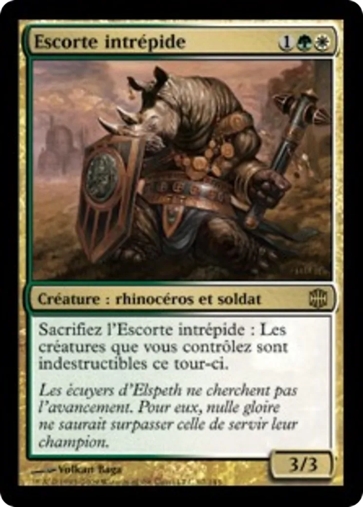 Escorte intrépide — Alara Reborn — Magic: The Gathering