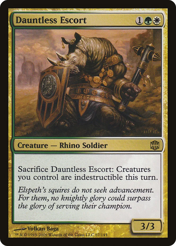 Escorte intrépide — Alara Reborn — Magic: The Gathering