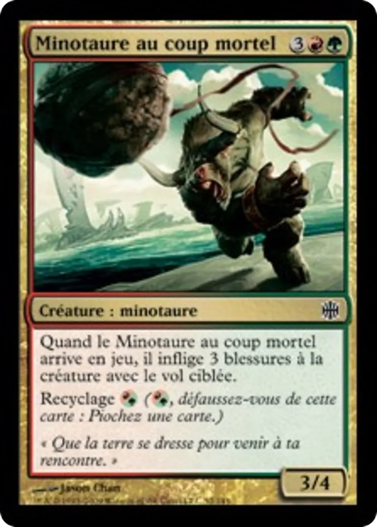Minotaure au coup mortel — Alara Reborn — Magic: The Gathering