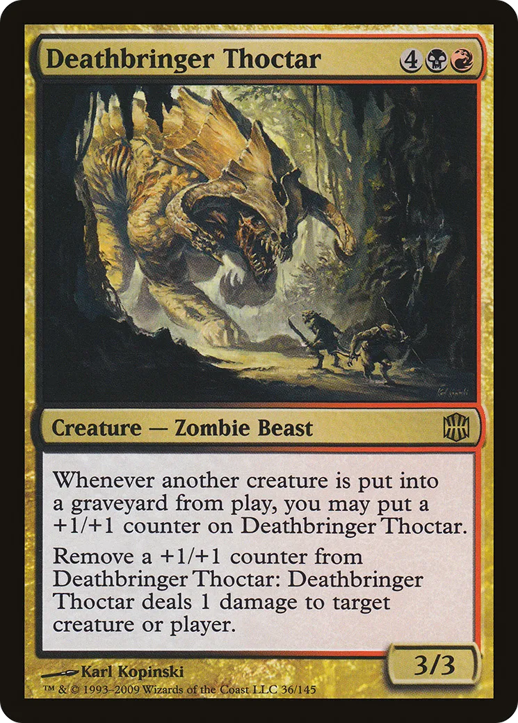 Deathbringer Thoctar from Alara Reborn - Magic: The Gathering