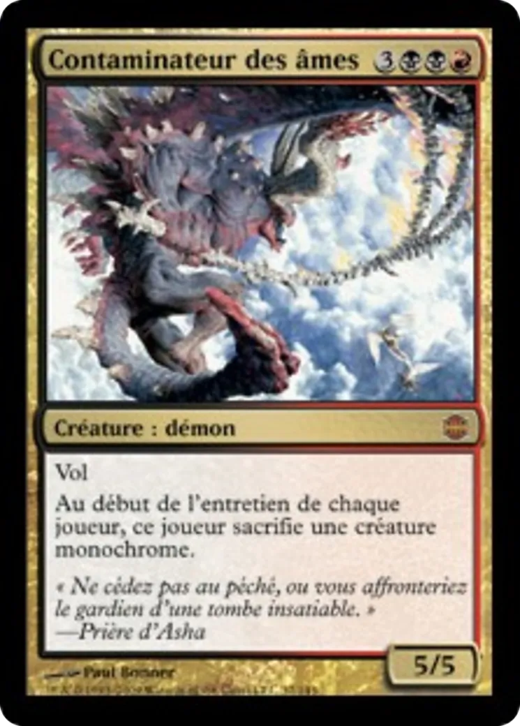 Contaminateur des âmes — Alara Reborn — Magic: The Gathering