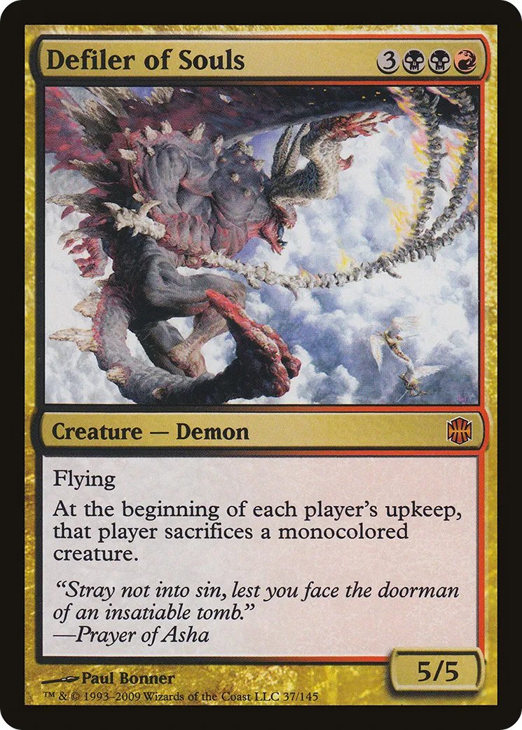 Defiler of Souls — Alara Reborn — Magic: The Gathering