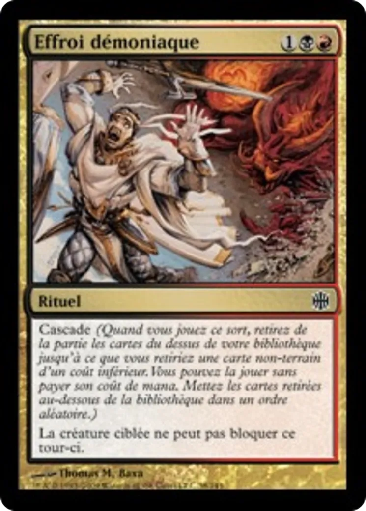 Effroi démoniaque — Alara Reborn — Magic: The Gathering