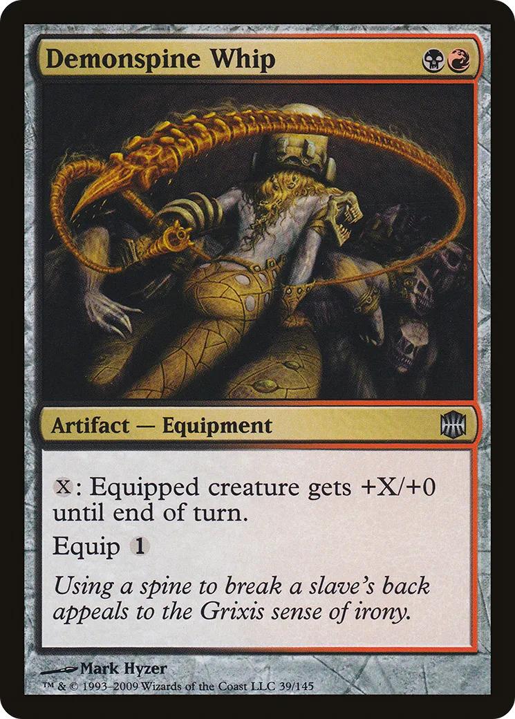 Demonspine Whip — Alara Reborn — Magic: The Gathering