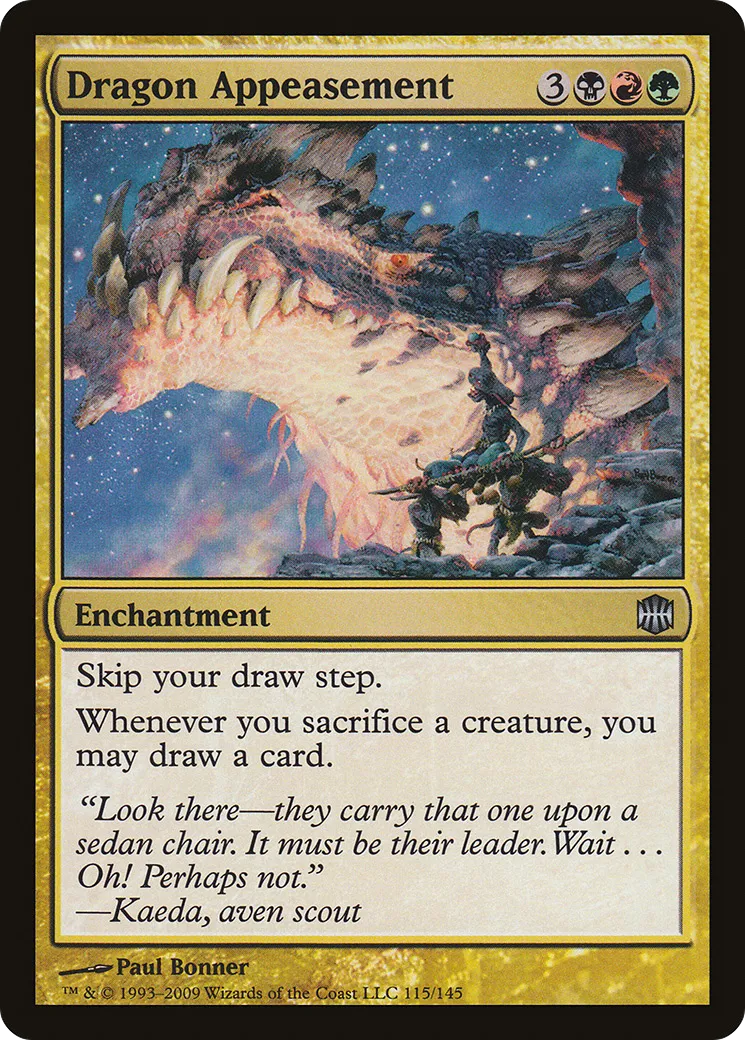 Dragon Appeasement — Alara Reborn — Magic: The Gathering