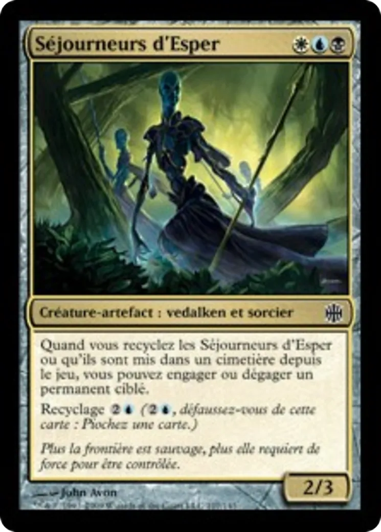 Séjourneurs d'Esper — Alara Reborn — Magic: The Gathering