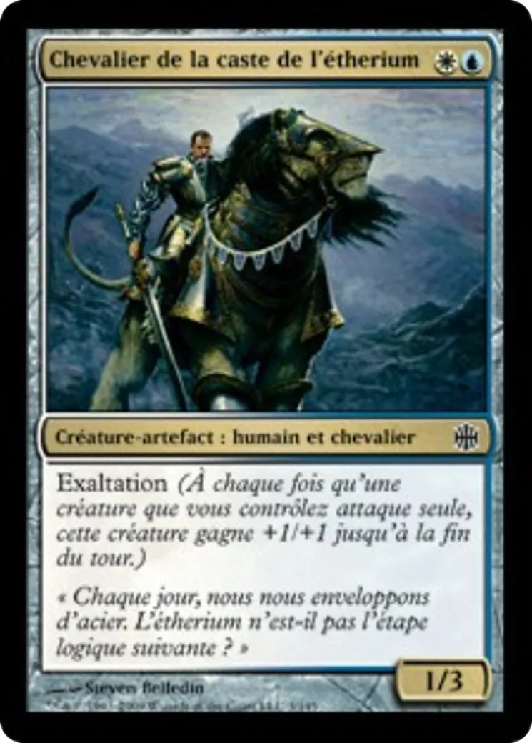 Chevalier de la caste de l'étherium — Alara Reborn — Magic: The Gathering