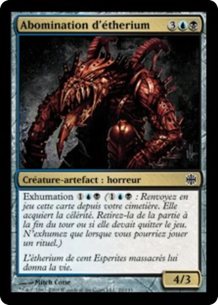 Abomination d'étherium — Alara Reborn — Magic: The Gathering