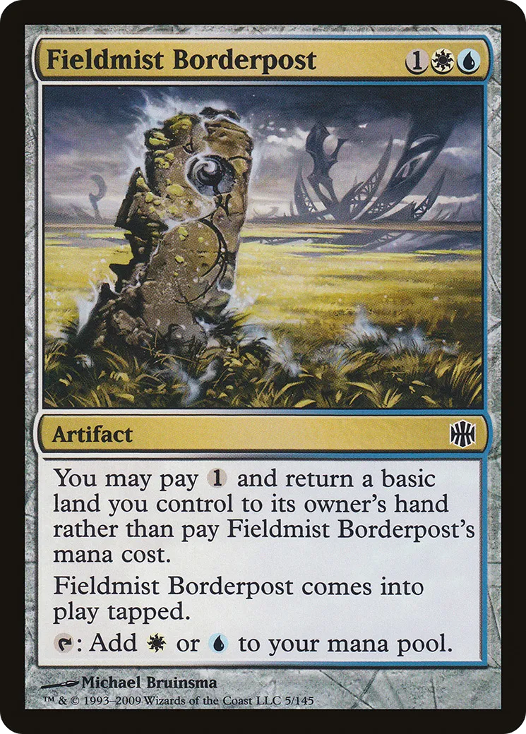 Fieldmist Borderpost — Alara Reborn — Magic: The Gathering