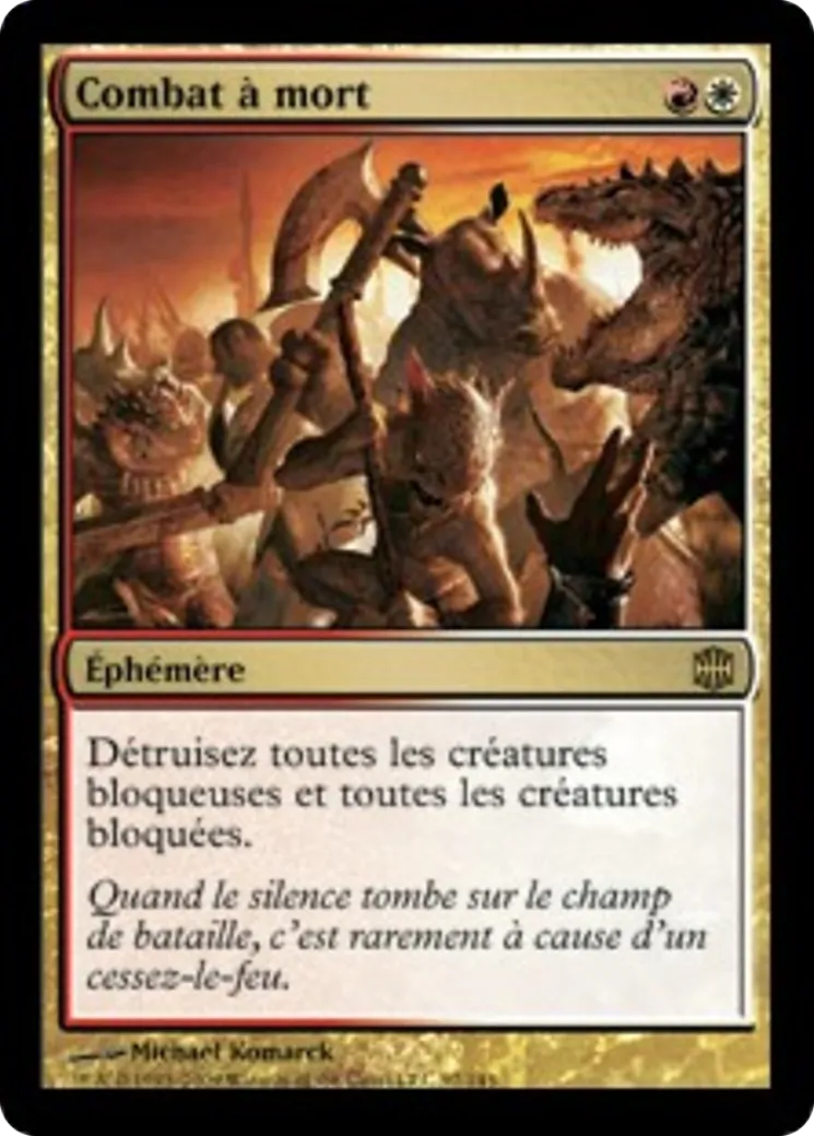 Combat à mort — Alara Reborn — Magic: The Gathering