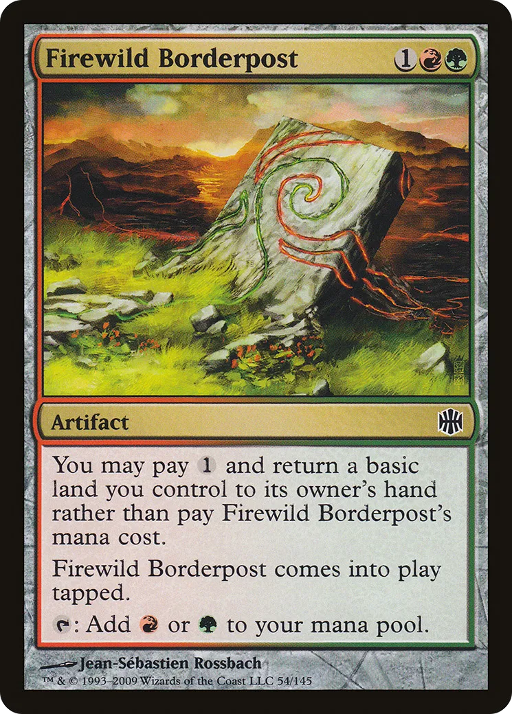 Firewild Borderpost — Alara Reborn — Magic: The Gathering