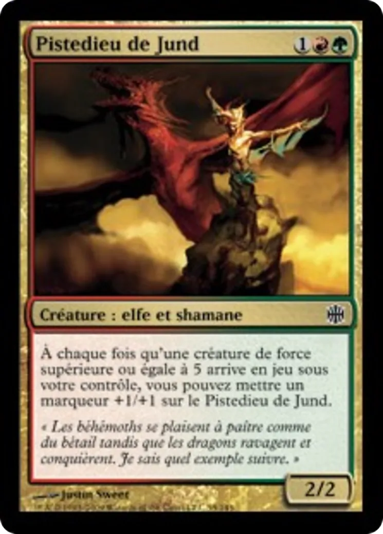 Pistedieu de Jund — Alara Reborn — Magic: The Gathering