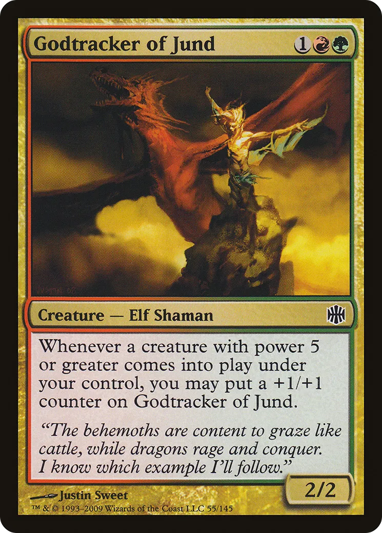 Godtracker of Jund — Alara Reborn — Magic: The Gathering