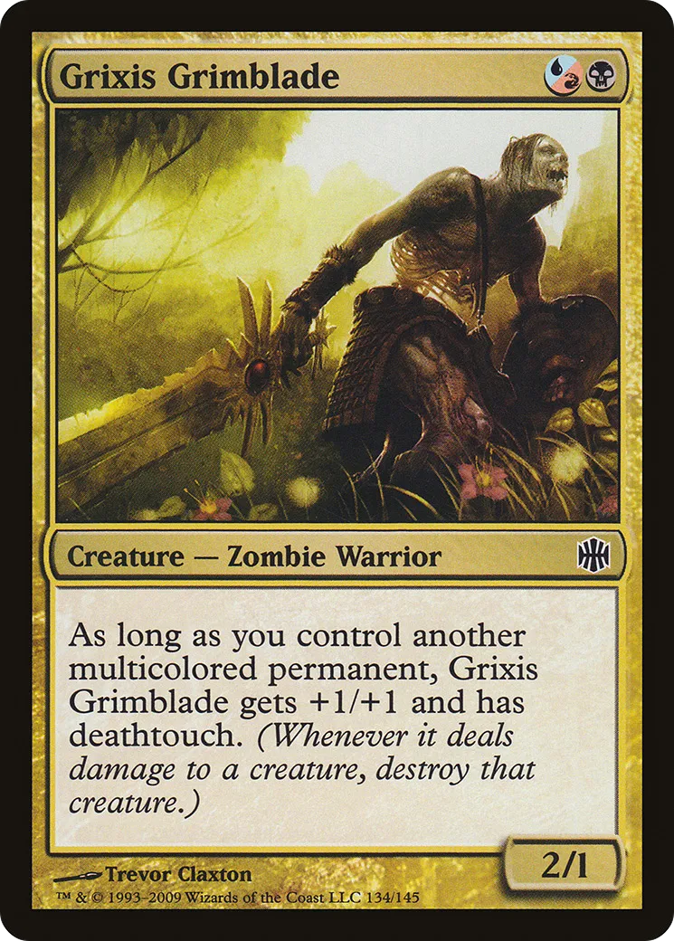 Grixis Grimblade — Alara Reborn — Magic: The Gathering