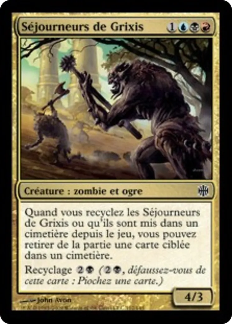 Séjourneurs de Grixis — Alara Reborn — Magic: The Gathering