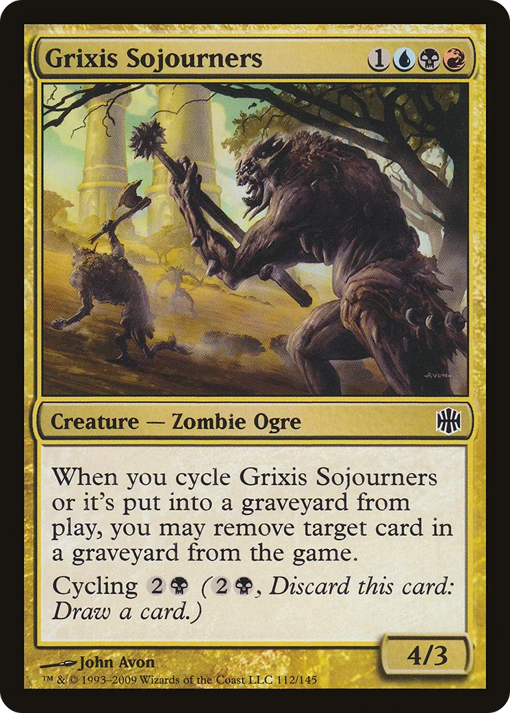 Séjourneurs de Grixis — Alara Reborn — Magic: The Gathering
