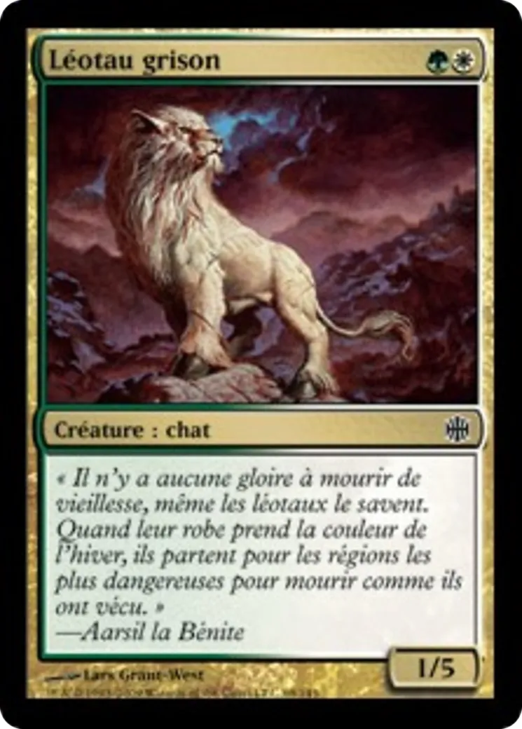 Léotau grison — Alara Reborn — Magic: The Gathering