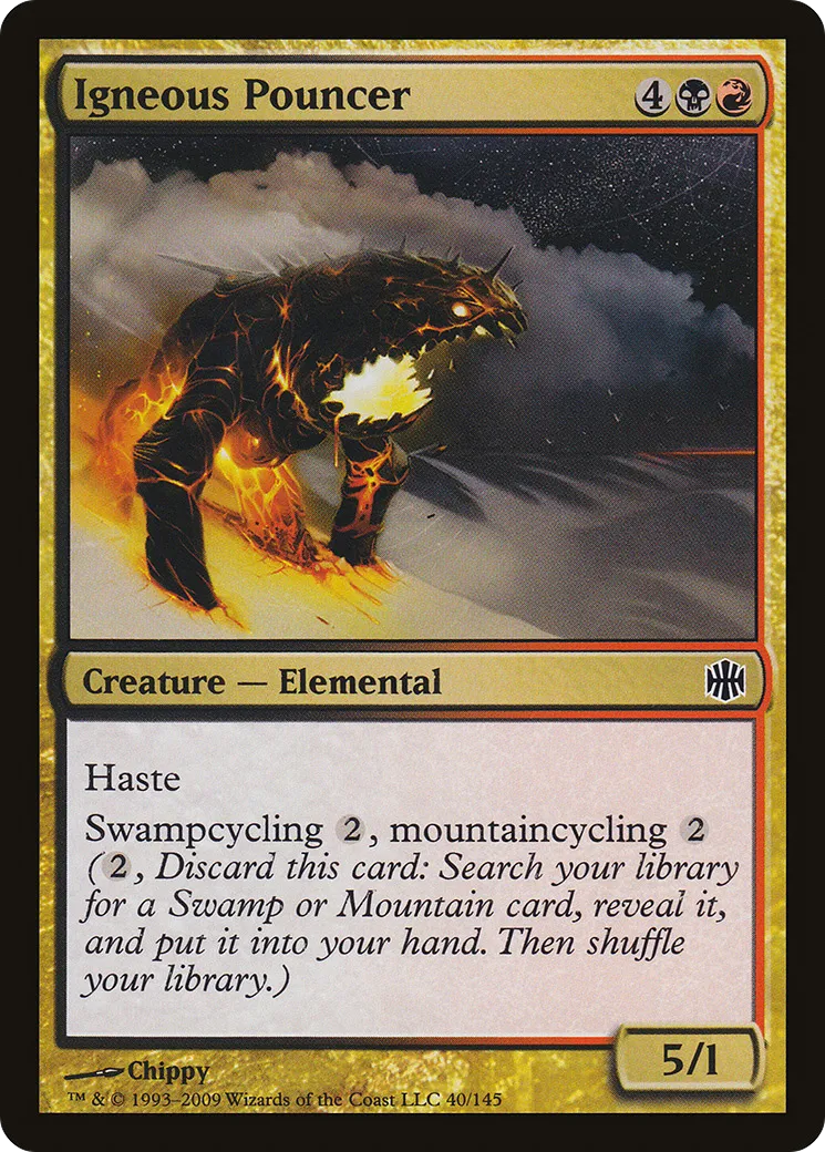 Igneous Pouncer — Alara Reborn — Magic: The Gathering