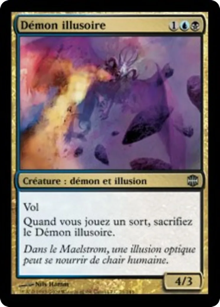 Démon illusoire — Alara Reborn — Magic: The Gathering